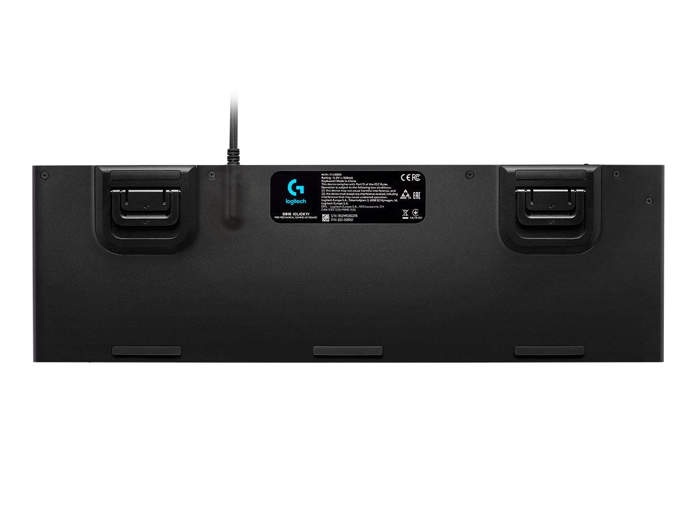 Logitech G G815 LIGHTSYNC – Gaming-Tastatur – mechanisch, kabelgebunden (USB) – QWERTY (Nordic) – Graphit