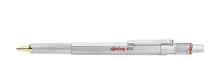 Rotring Kugelschreiber – silber, vergoldet, Metall