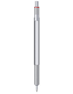 Rotring Kugelschreiber – Silber, Metall