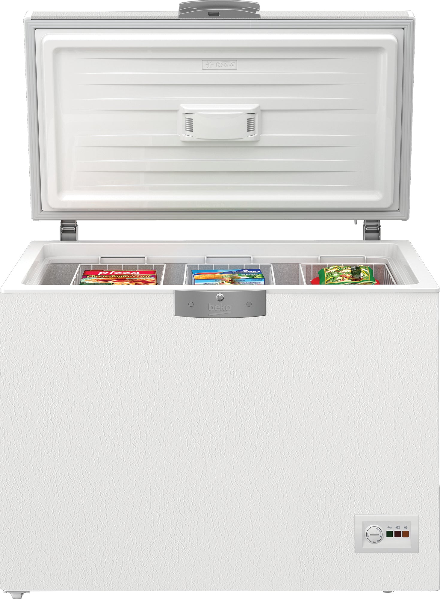 Beko Gefriertruhe GTM30041CH – 298 l, 220/240 V, statisch, Energieeffizienzklasse E
