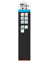 tesa Smooz Handtuchhalter – Klebemontage – 64 cm Breite – Chrom – Metall