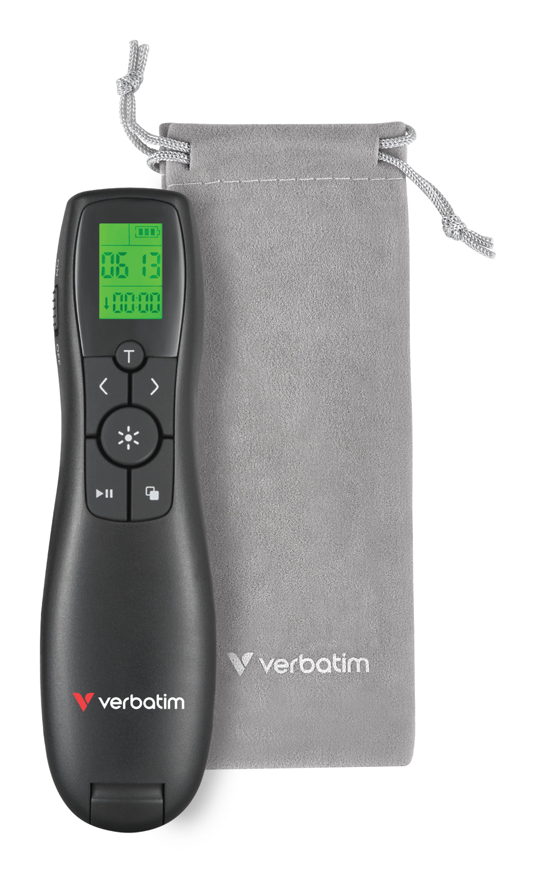Verbatim Keynote 32364 – Presenter, Laserklasse 1, 2,4 GHz, 30 m, Schwarz