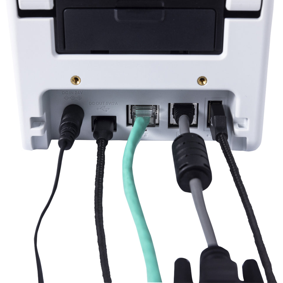 Brother Etikettendrucker, für bis zu 50,8 mm, 203 dpi, USB, LAN, Akku-Option