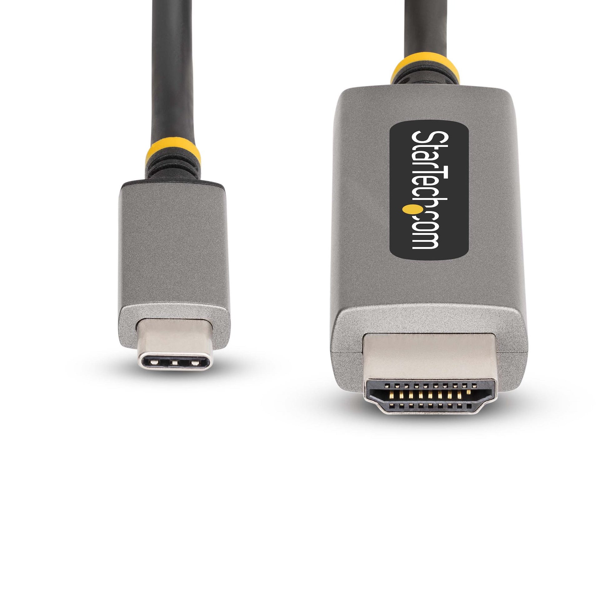 StarTech.com USB-C zu HDMI Kabel – 8K (7680 × 4320) @ 60 Hz, 4K @ 144 Hz, HDMI 2.1, 1 m, HDR10