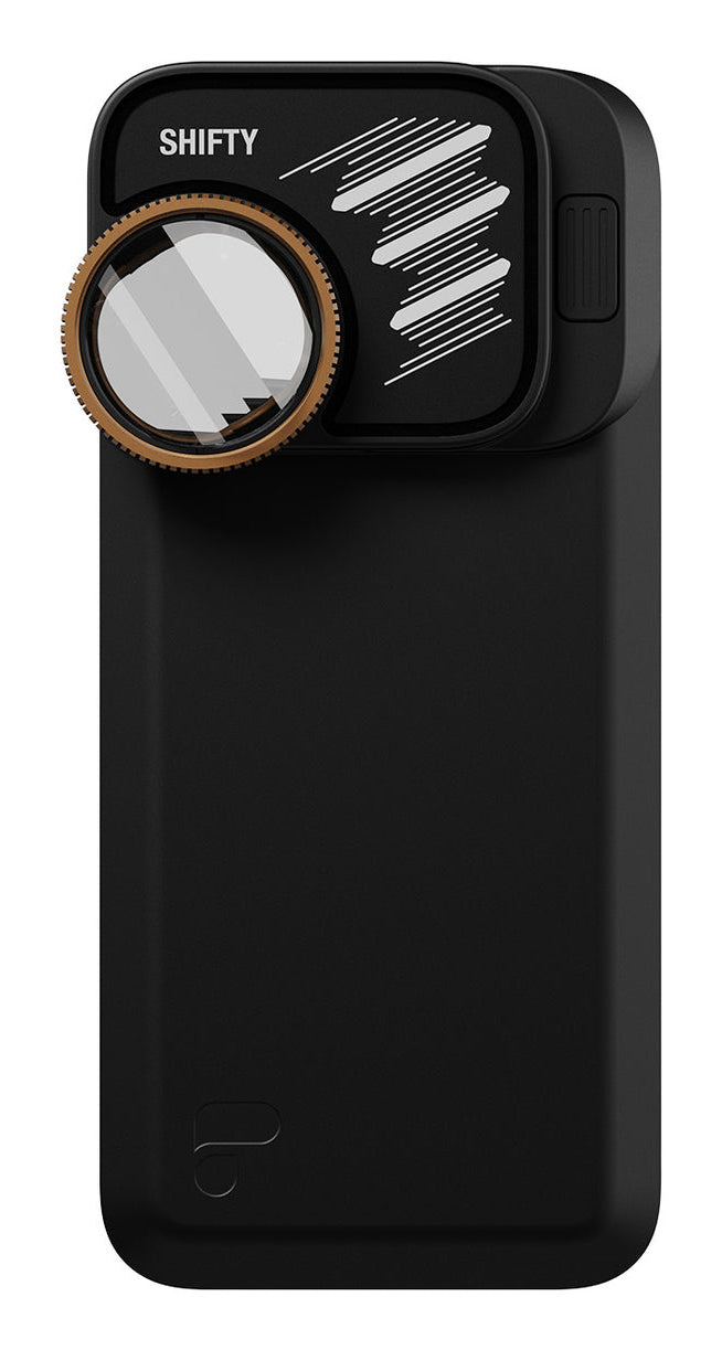 PolarPro LiteChaser 16 Shifty Lens – Smartphone-Objektiv – für LiteChaser/Exo BackPlate (15/16 Pro/Pro Max)