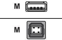 Lexmark USB-Kabel – 2 m – für Optra E310