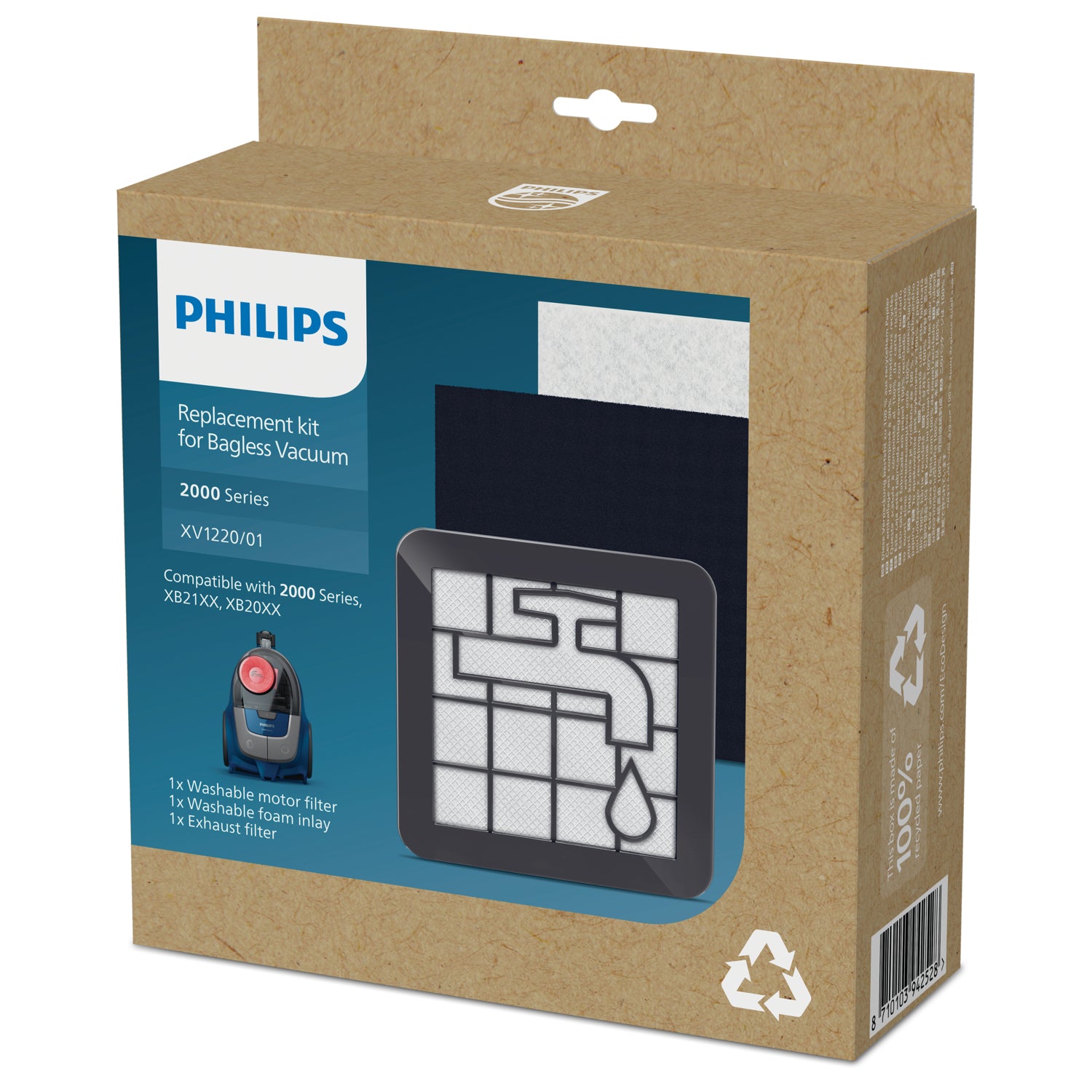 Philips Filter XV1220/01 – für 2000 Serie und andere