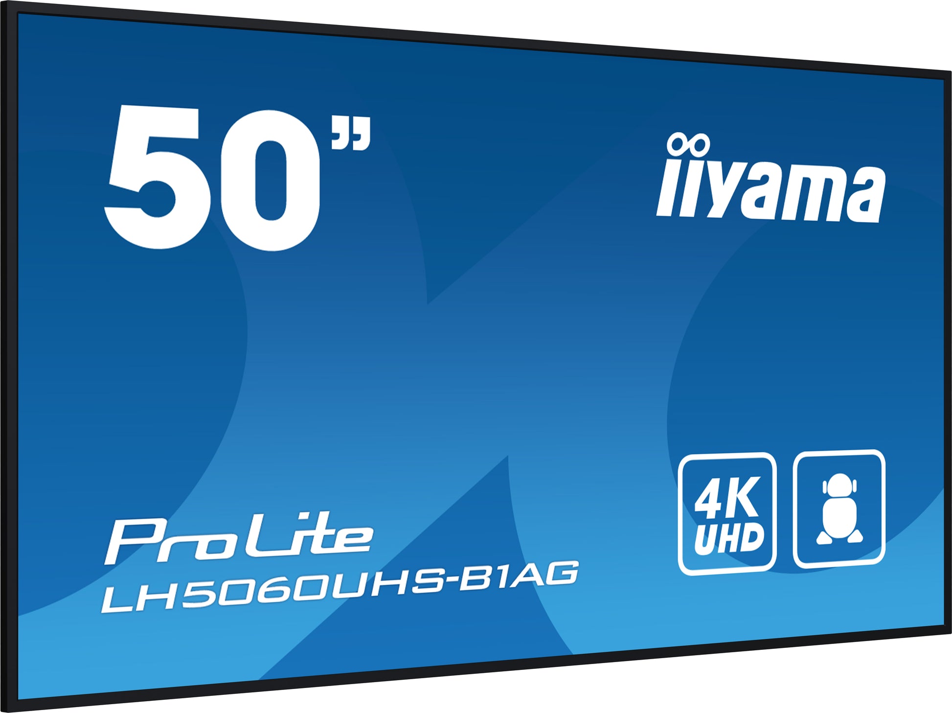 iiyama LH5060UHS-B1AG – 50" Public Display LED UHD 4K, Android OS, 24/7