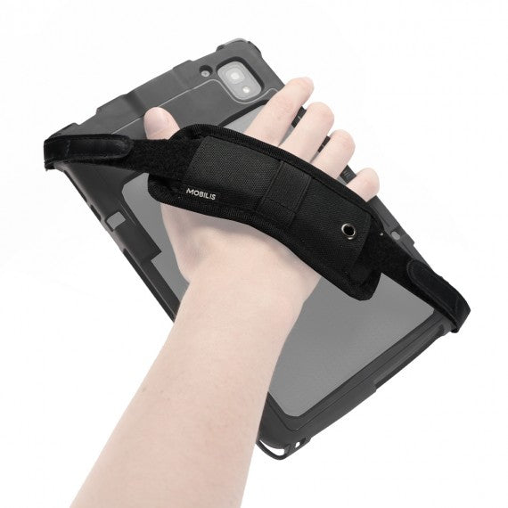 Mobilis Dreh-Handschlaufe für Zebra ET40/ET45 10" – Schwarz