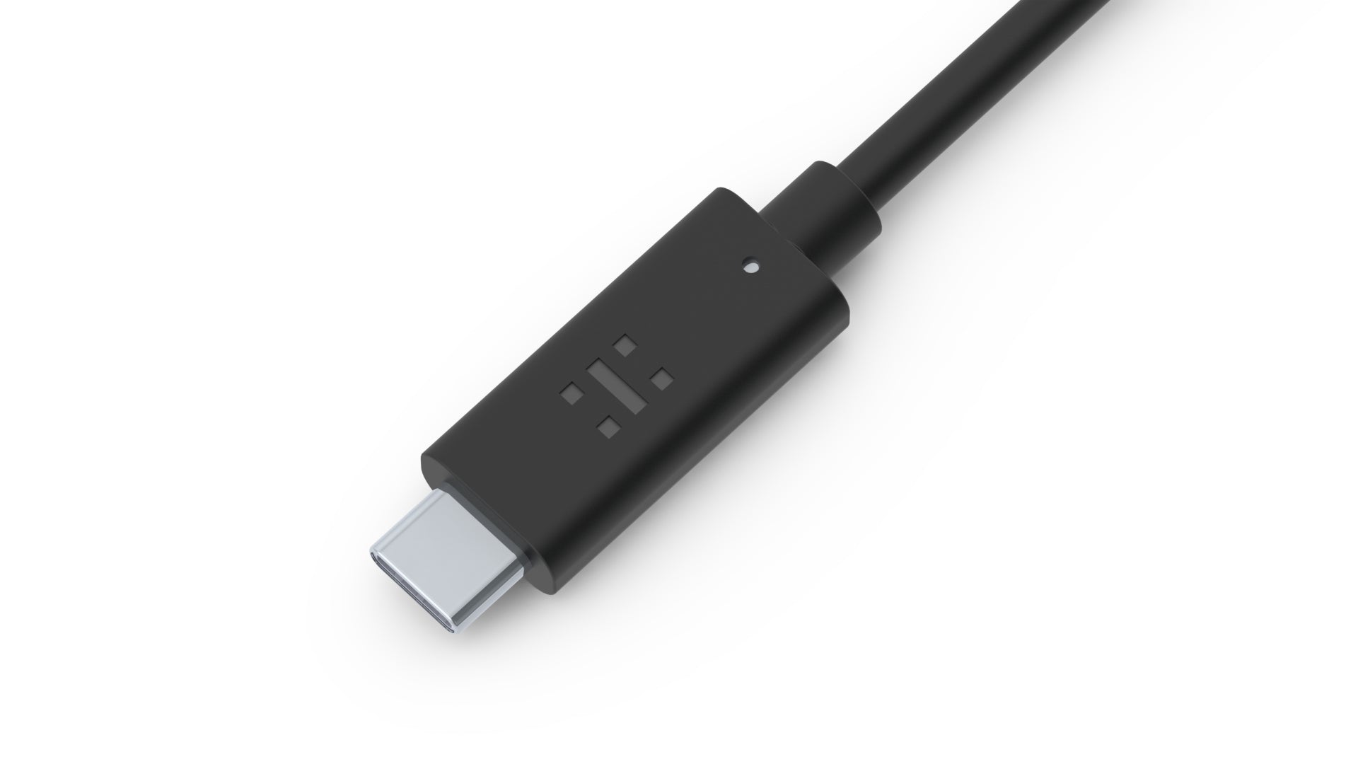 Huddly USB-C auf USB-C Kabel – USB 3.2 Gen 1 (5 Gbit/s) – 0,6 m – Schwarz