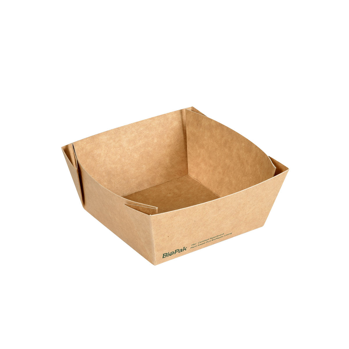 BioPak Trinkbecher Karton, PLA-beschichtet – 5,1 dl – Braun – FSC – 300 Stk.