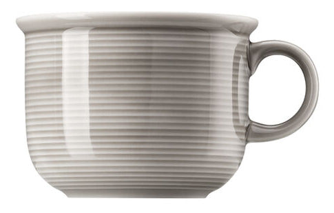 Thomas Kaffeetasse – 180 ml, Ø 6,8 cm, Porzellan, Grau, spülmaschinenfest, mikrowellengeeignet