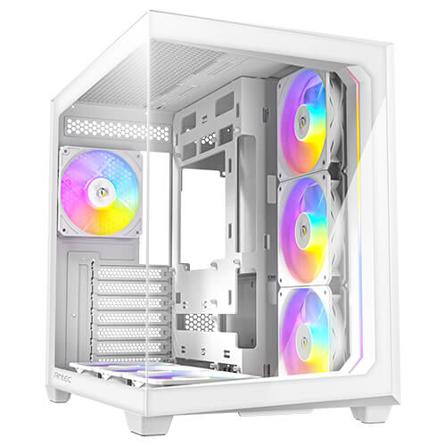 Antec Constellation C5 – PC-Gehäuse – Midi-Tower, 7×120 mm Lüfter, USB-C 3.2 Gen 2, für ATX, ITX, micro-ATX
