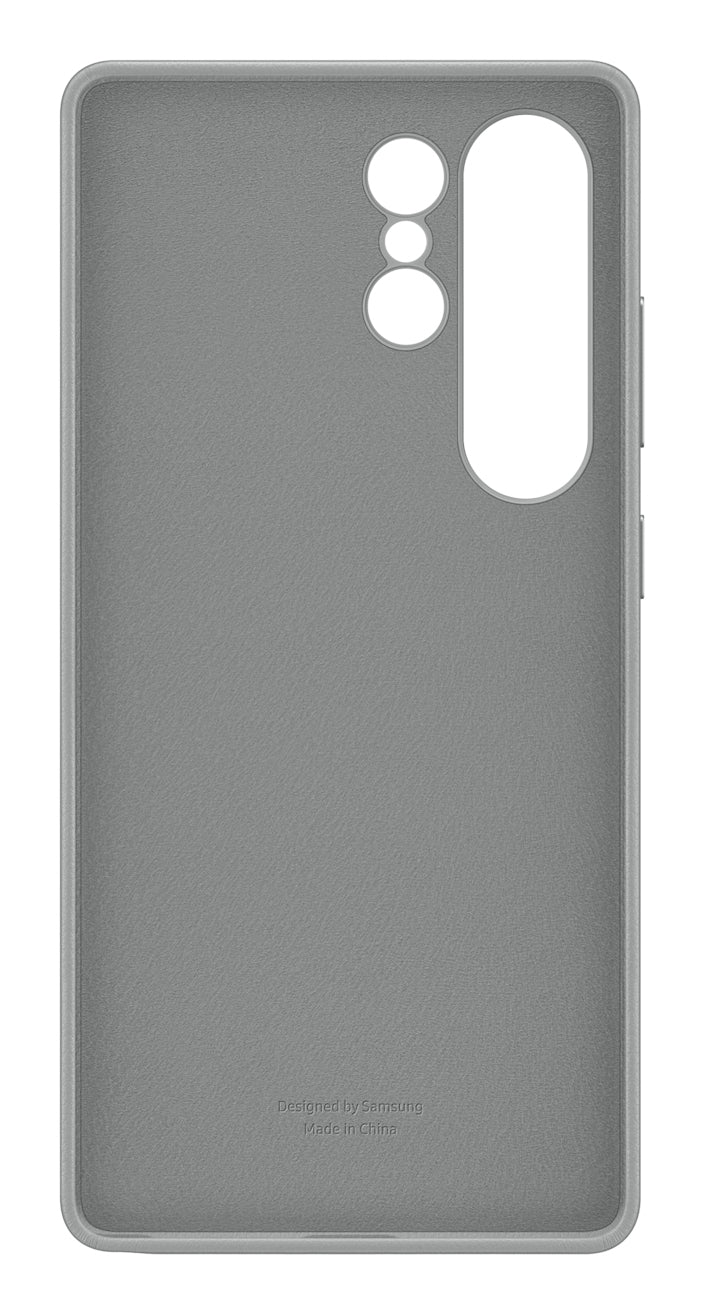 Samsung Backcover – für Samsung Galaxy S25 Ultra – grau – Leder