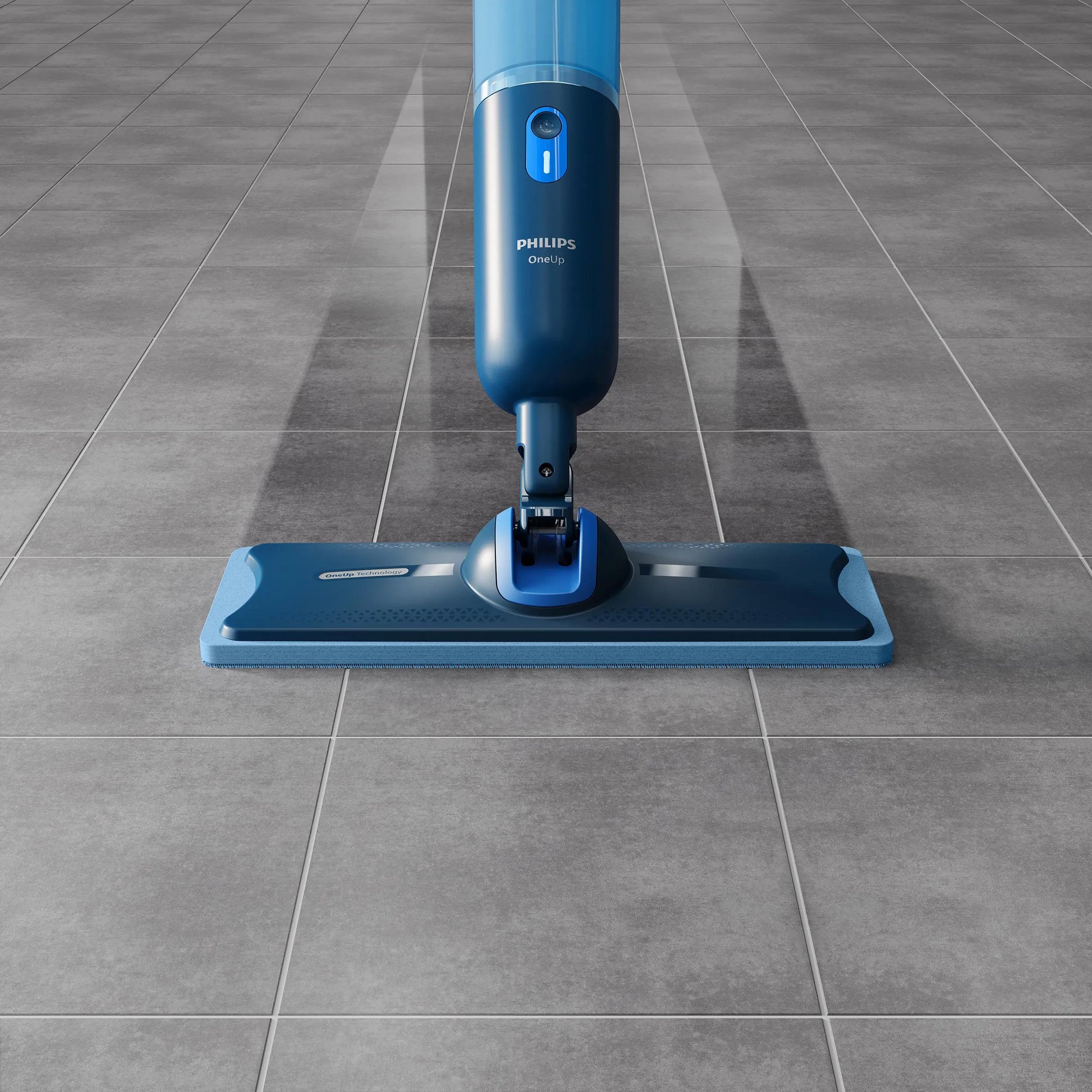 Philips Mopp-Pad XV1883/10 – für OneUp Elektrischer Mopp 3000/5000 Serie – 12 × 35 cm – 1 Stk.