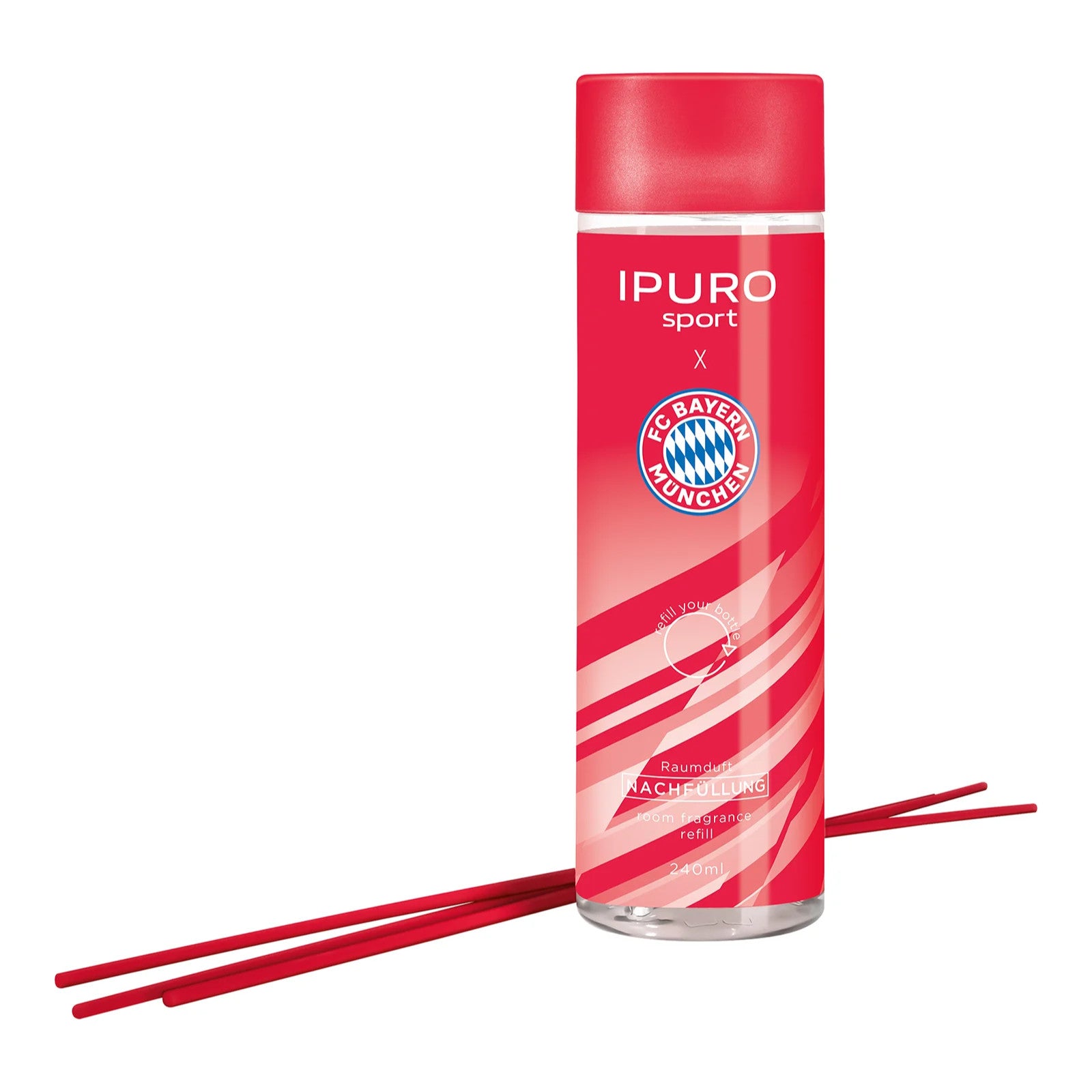 ipuro Nachfüllung für Duftstäbchen, FC Bayern München, 240 ml