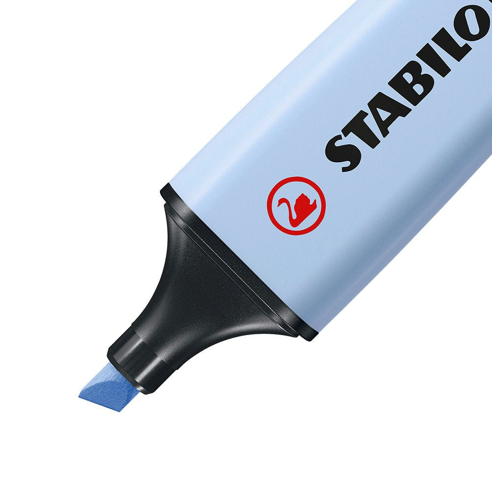 STABILO BOSS Original Textmarker Wolkenblau – Keilspitze, 2–5 mm