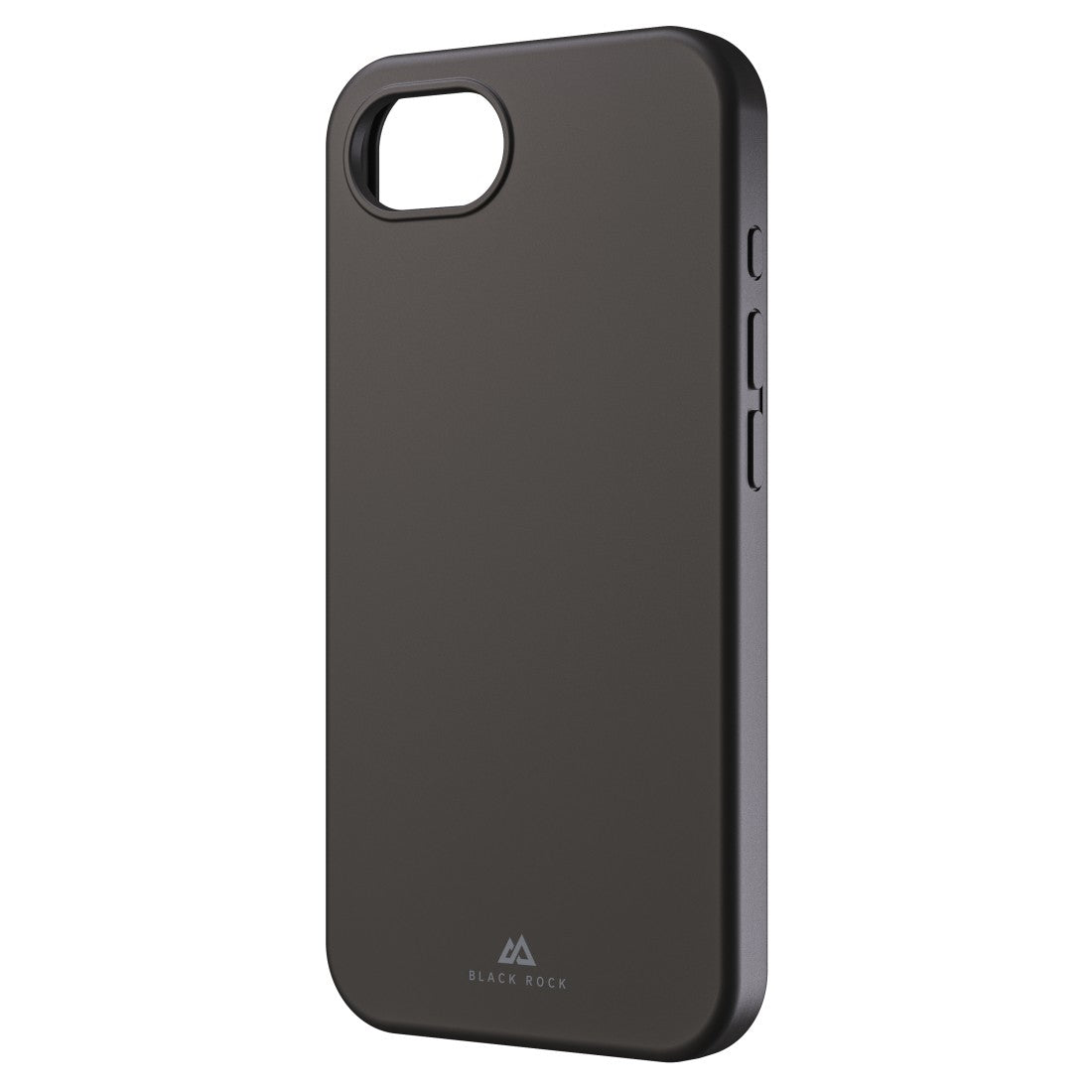 Black Rock Backcover – für Apple iPhone 16e, PC+Silikon, Schwarz, kratzresistent