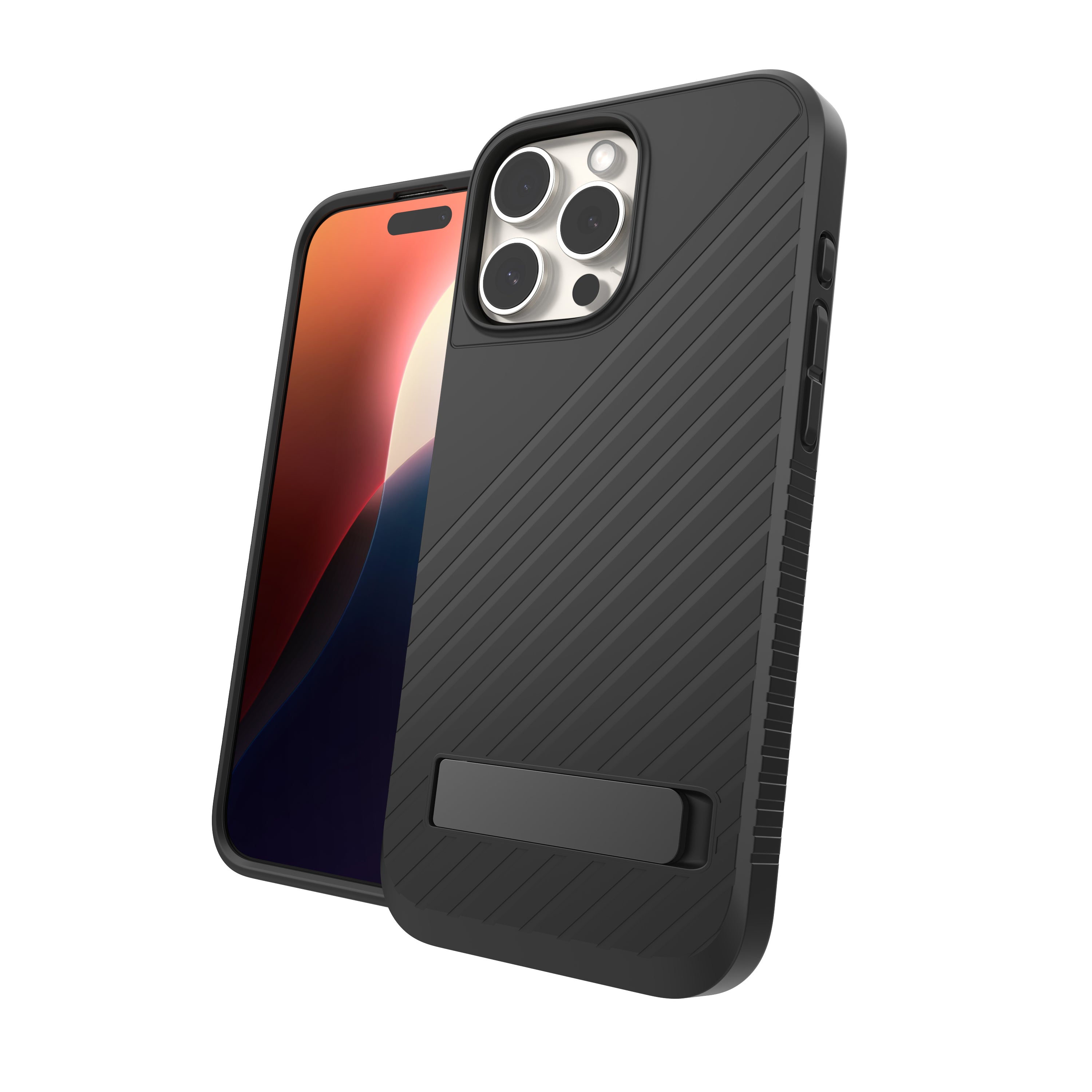 ZAGG Backcover Denali – für Apple iPhone 16 Pro Max – schwarz