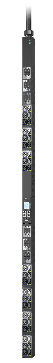 APC Rack-PDU – 0U, 42× IEC C13/C15/C19/C21, 400 V/60 A, 3-phasig, schwarz