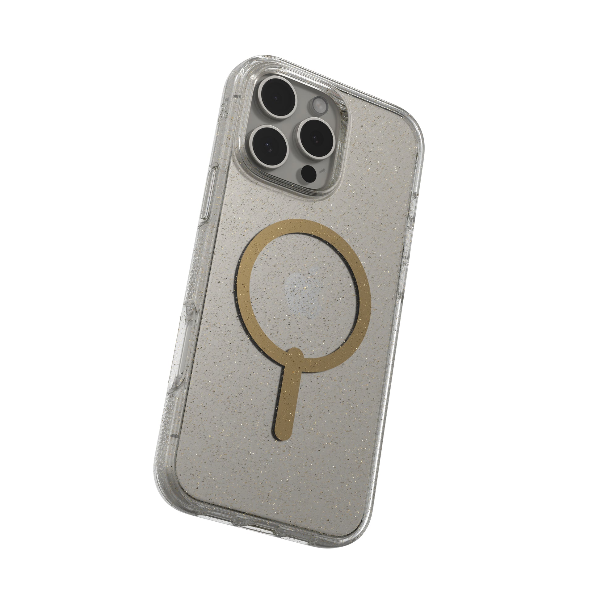ZAGG Backcover Milan – für Apple iPhone 16 Pro Max – Gold Glitter
