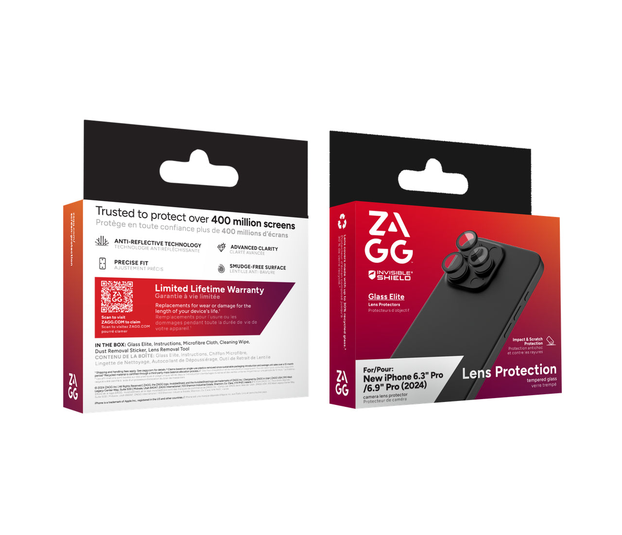 ZAGG Displayschutzglas Defense – für Apple iPhone 15 Plus