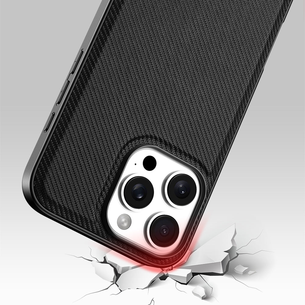 Nevox – Backcover StyleShell NYLO – für Apple iPhone 16 Pro – schwarz – TPU