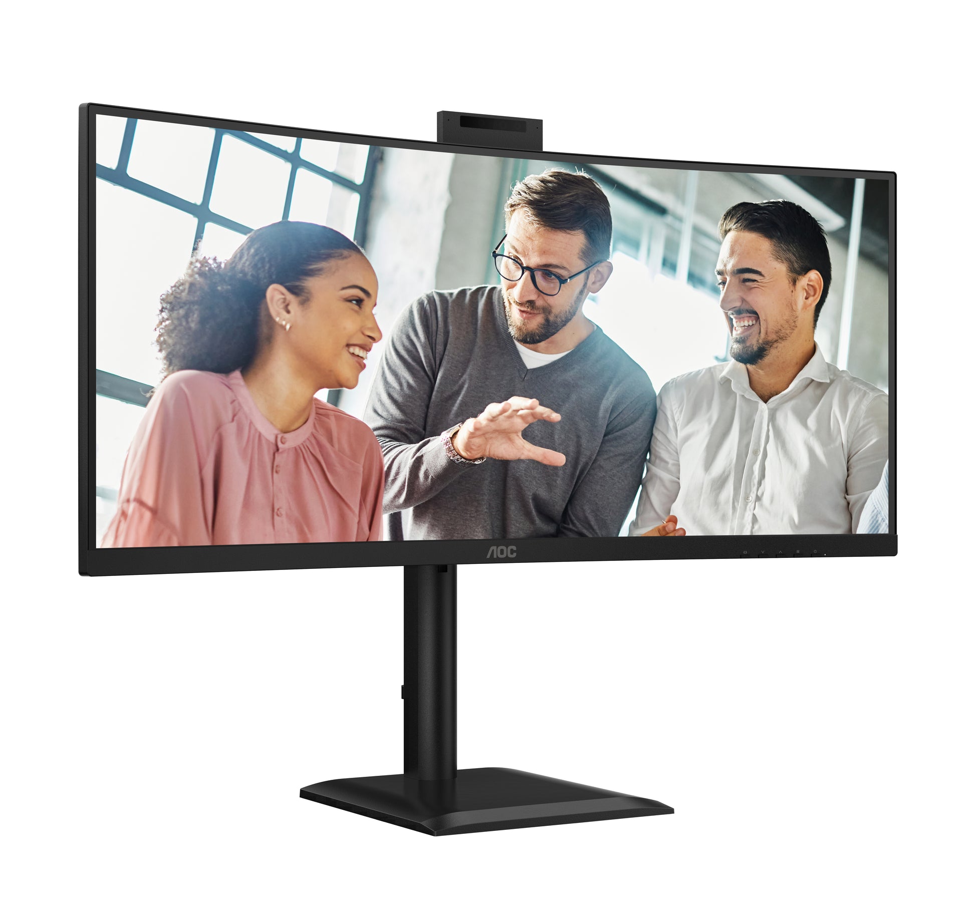 AOC CU34E4CW – Monitor, 34", 3440 × 1440 (UWQHD), VA, 120 Hz, 300 cd/m²