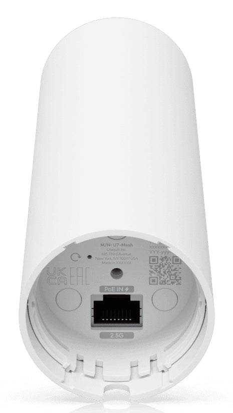 Ubiquiti U7-Mesh – Access Point – Wi-Fi 7 (2,4/5), 5,0 Gbit/s, 2,5GbE, PoE, Wand