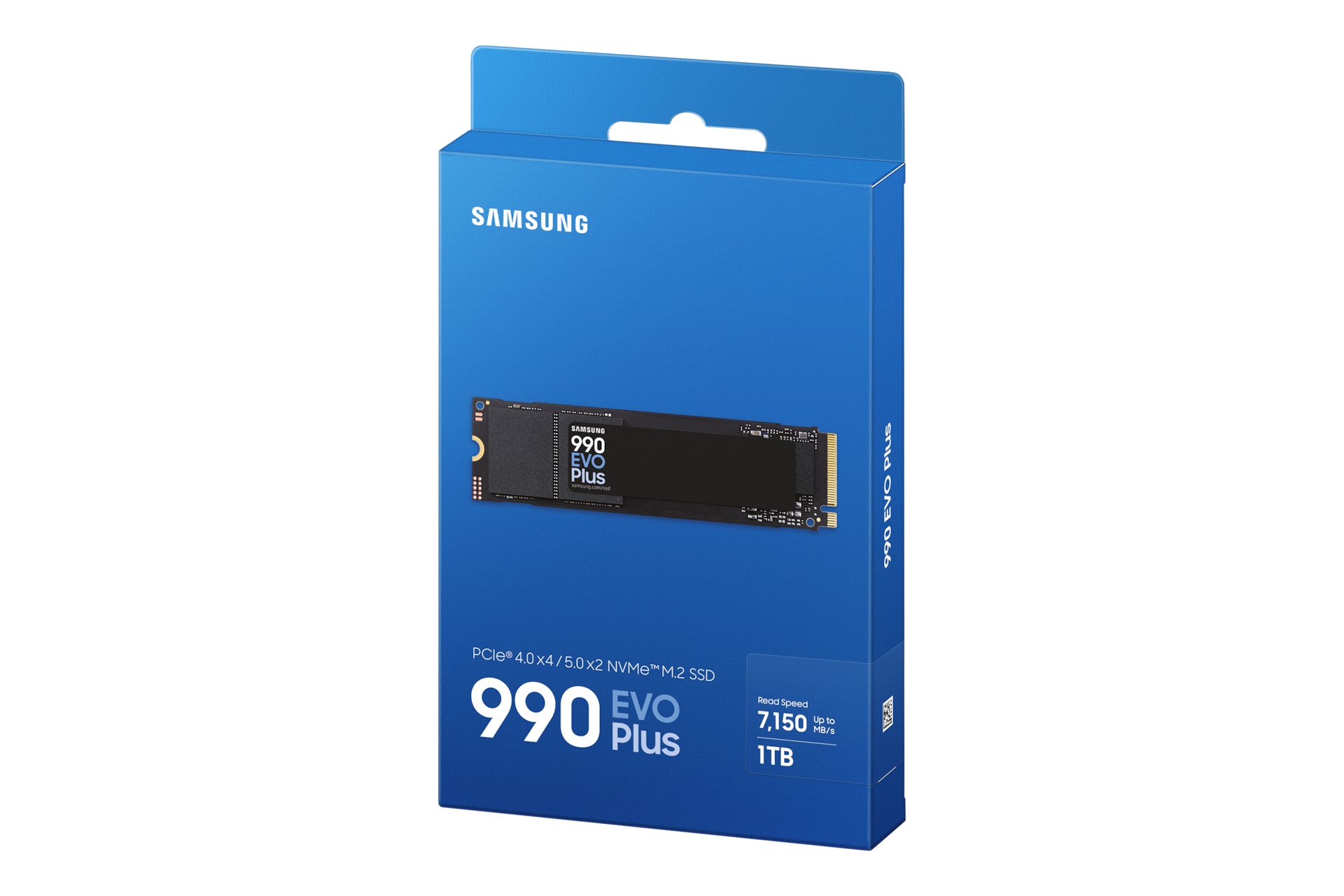 Samsung 990 EVO Plus – M.2 2280 NVMe PCIe 4.0 SSD, 7150/6300 MB/s