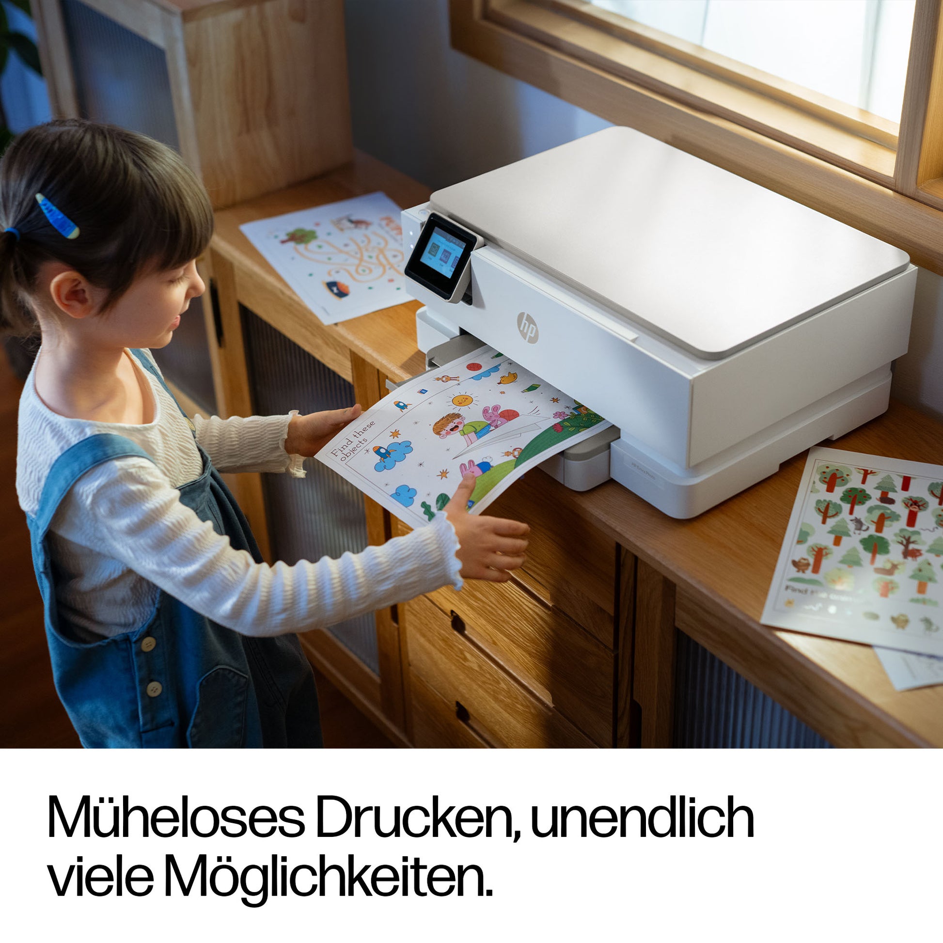 HP Envy Photo 7234 – Farbtintenstrahl-Multifunktionsdrucker, A4, 3-in-1, Duplex, ADF, WLAN, AirPrint, Mopria