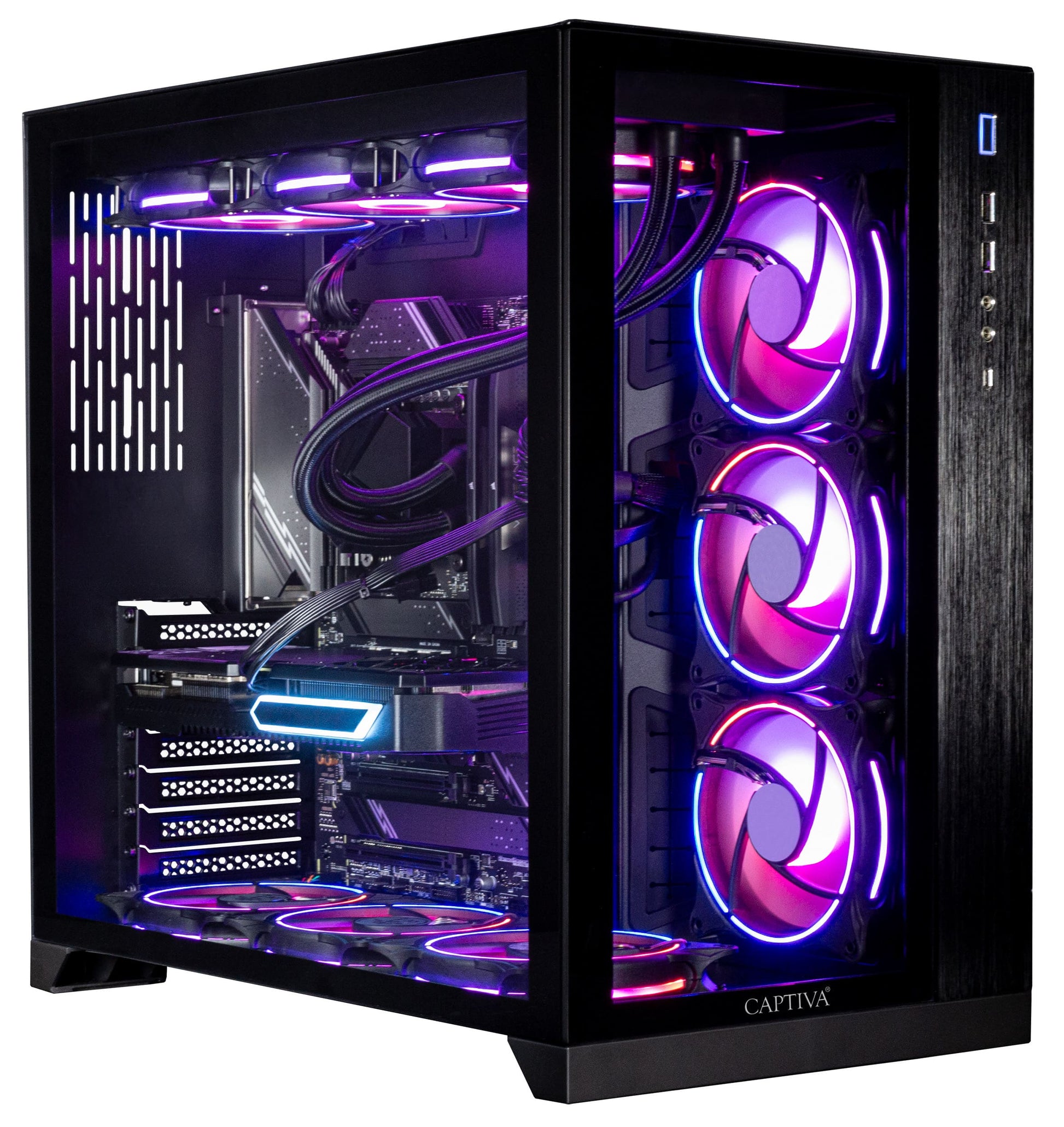 Captiva Ultimate Gaming I89-252 Tower – Intel Core i9-14900KF, 128 GB RAM, 4 TB SSD, Windows 11 Home