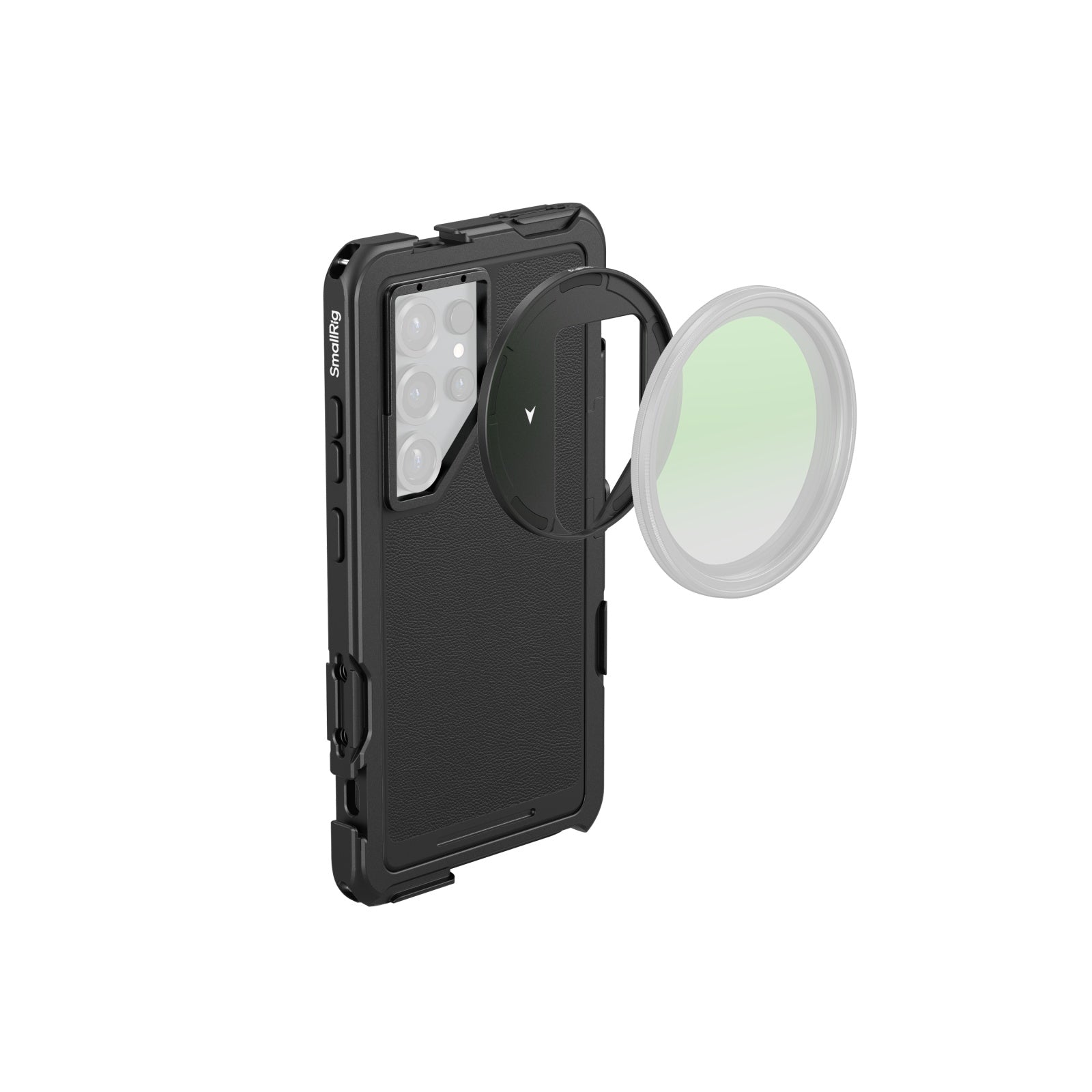 SmallRig Video-Käfig Kit – für Samsung S25 Ultra – Grau, Polycarbonat