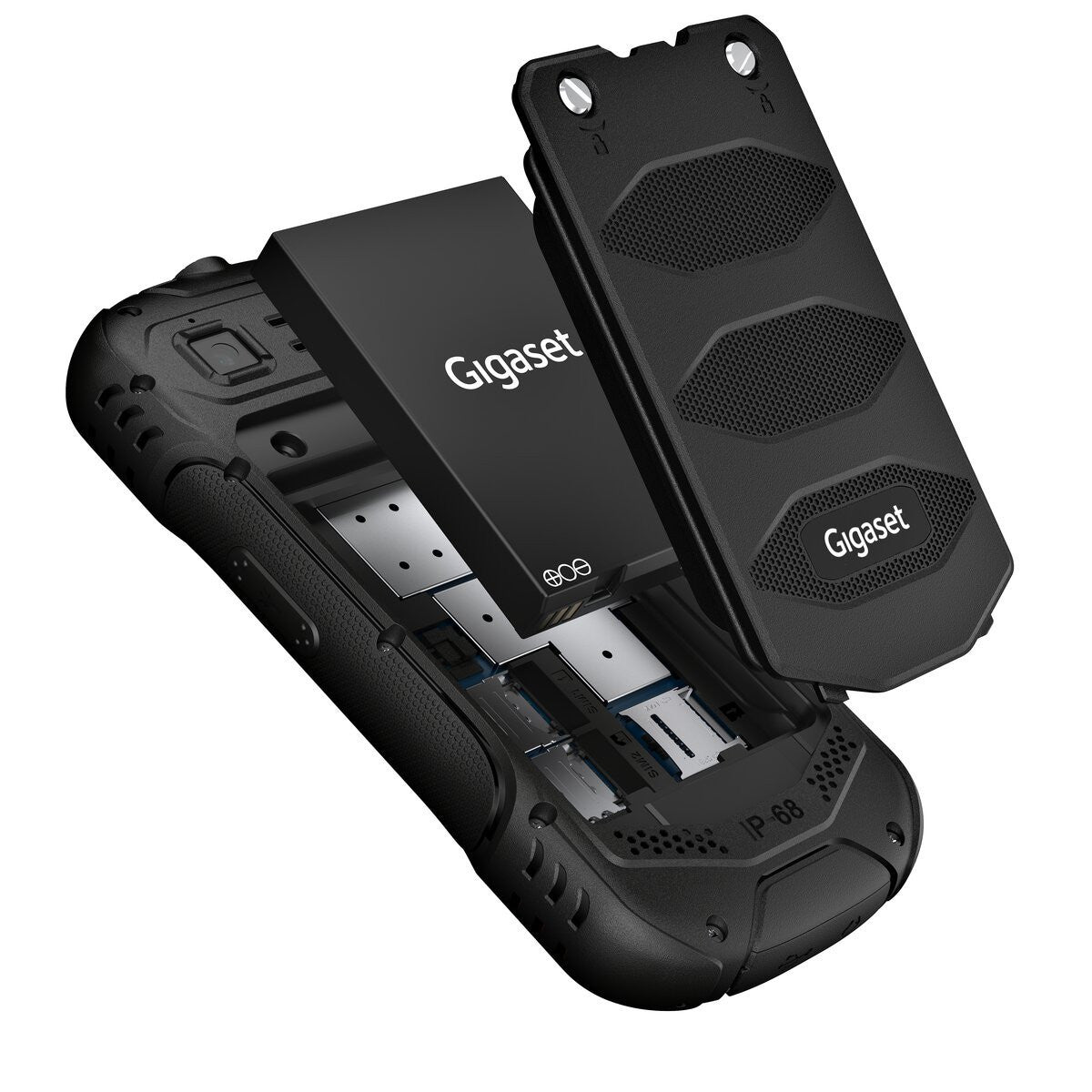 Gigaset GLX8 Active – 2,4" – 128 MB – Schwarz