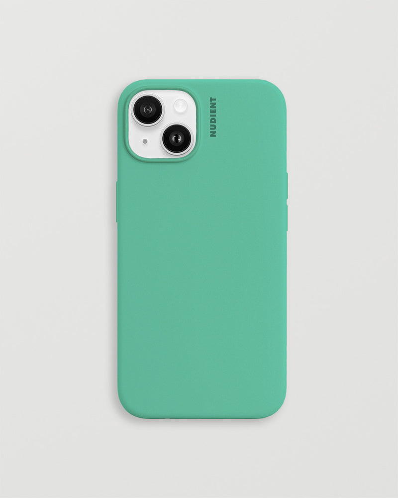 NUDIENT Backcover – für Apple iPhone 14, Kunststoff, Mintgrün