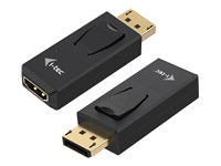 i-tec Adapter DisplayPort zu HDMI – 4K (3840 × 2160) @ 30 Hz, passiv, Plug & Play, Schwarz