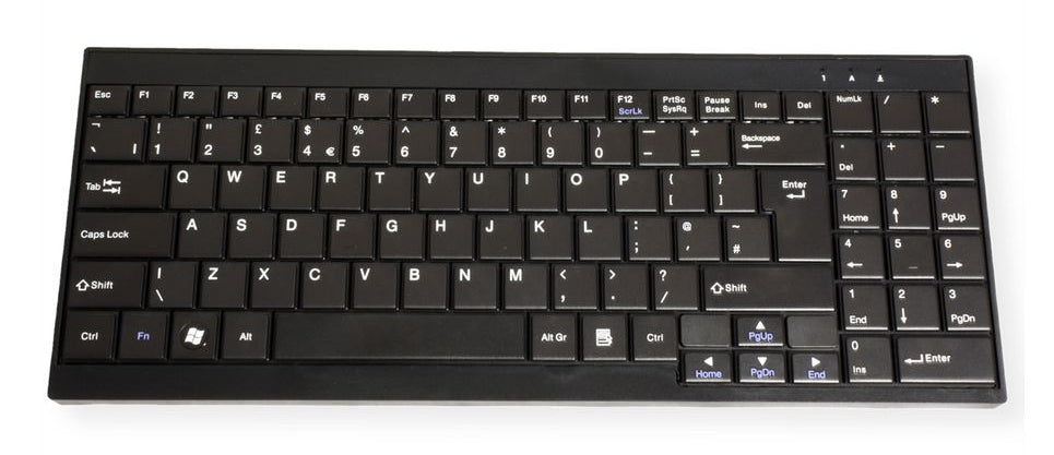VALUE 19" Rack-LCD-Konsole – 1366 × 768, USB 2.0, CH-Layout – 1U