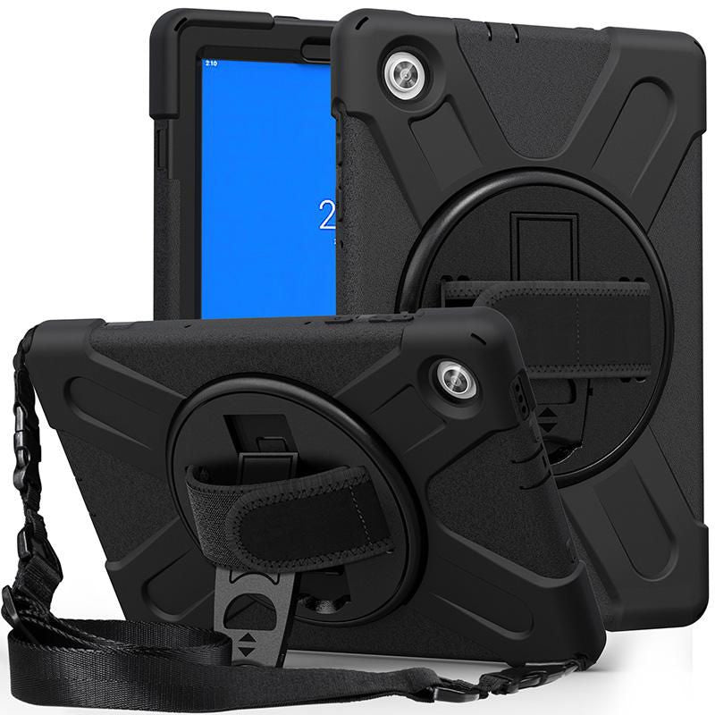eSTUFF AUSTIN Defender Tablet-Hülle für Lenovo Tab M10 HD (2. Gen.) 10,1" – Schwarz
