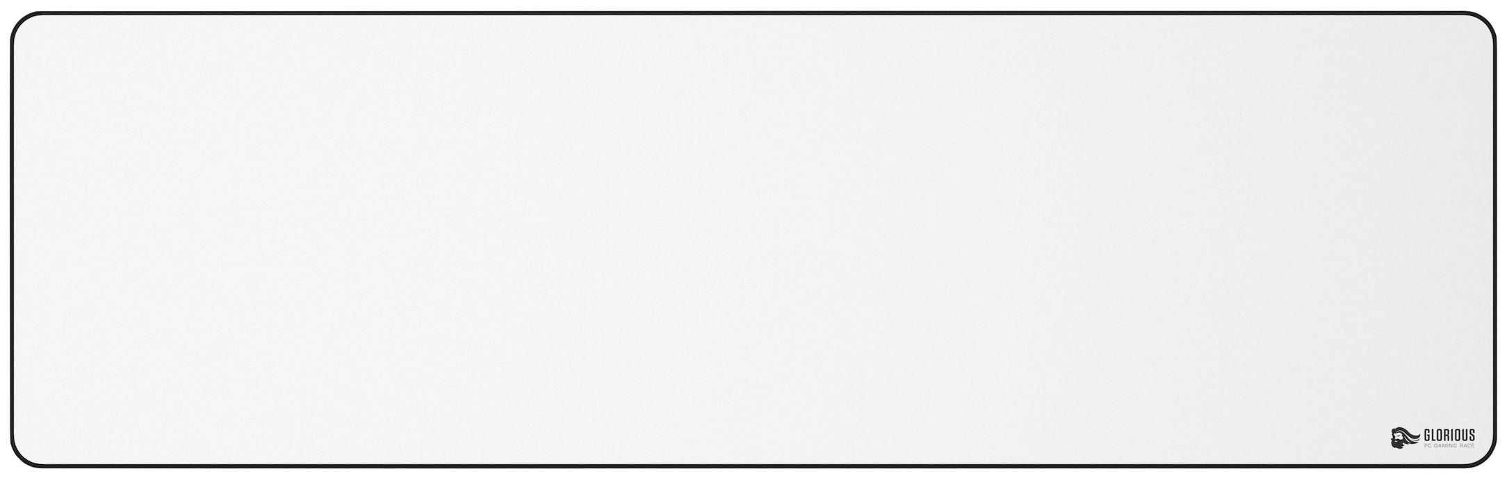 Glorious Gaming PC Gaming Mauspad Extended (GW‑E) – Gaming-Mauspad – 914×279 mm, Tuch & Gummi, Weiss