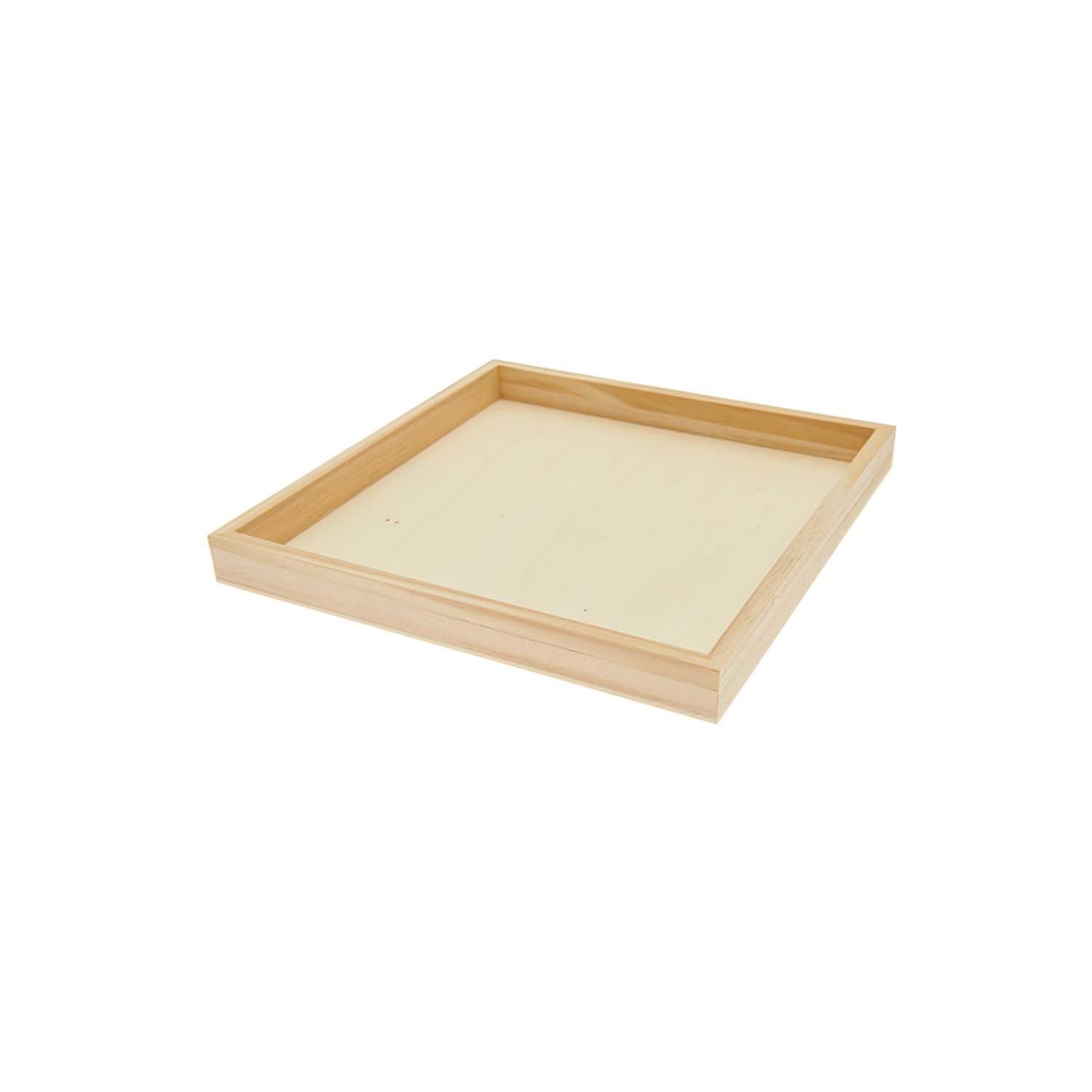 Rico Design Objektrahmen – für 20,8 × 20,8 cm – Holz, natur