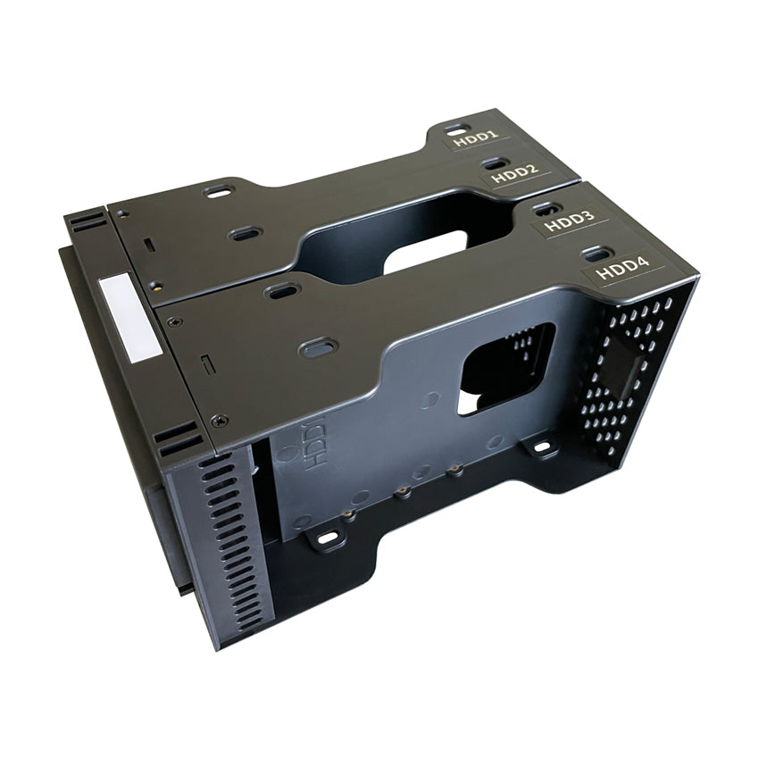 LC-Power LC-35U3-RAID-4-HDMI – 4-Bay Desktop HDD-Gehäuse – USB 3,2 Gen 1, für 3,5" HDD, SATA III