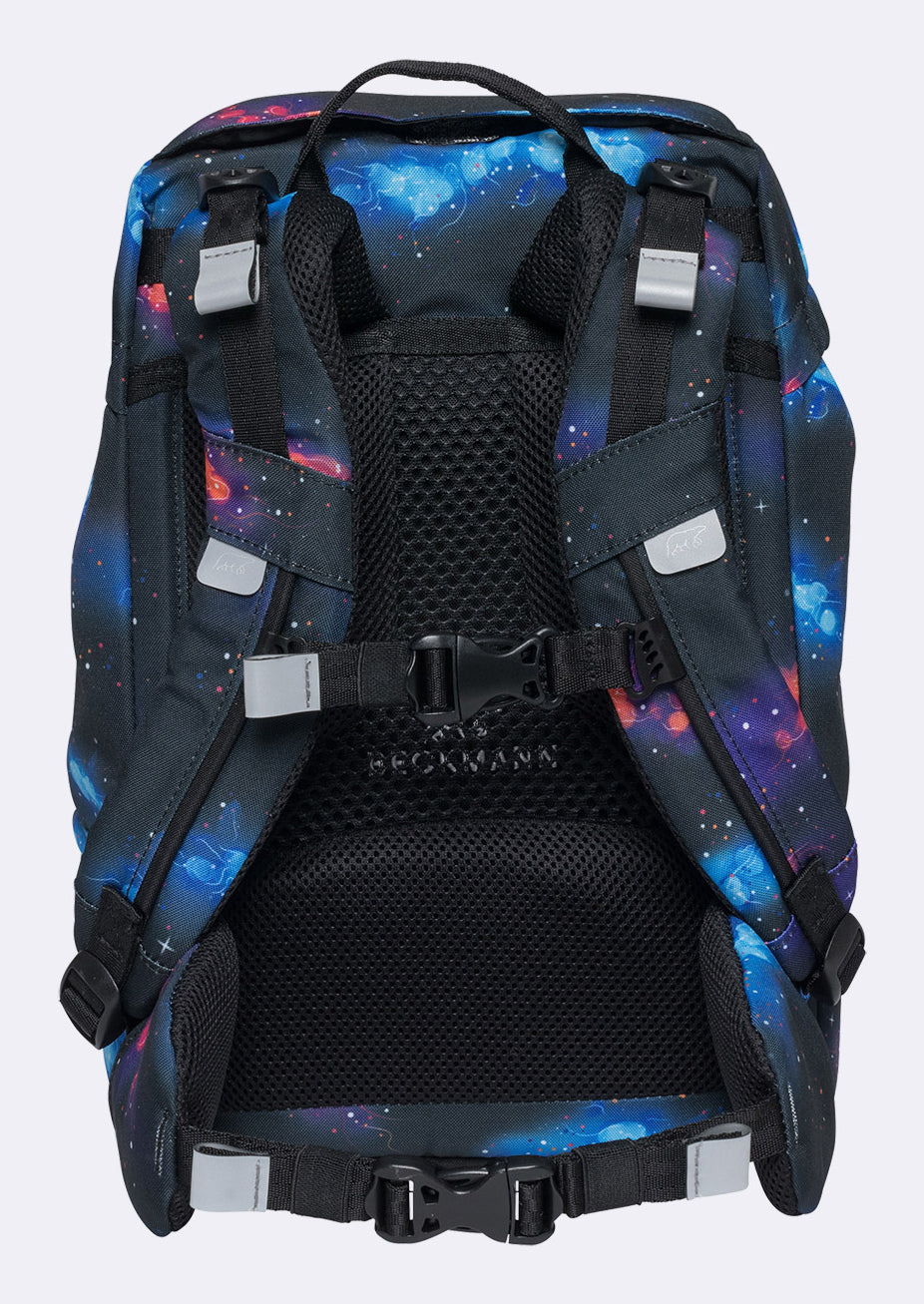 Beckmann Classic Schulrucksack – Ninja Elements – 24,0×37,0×25,0 cm – aus recycelten PET-Flaschen hergestellt