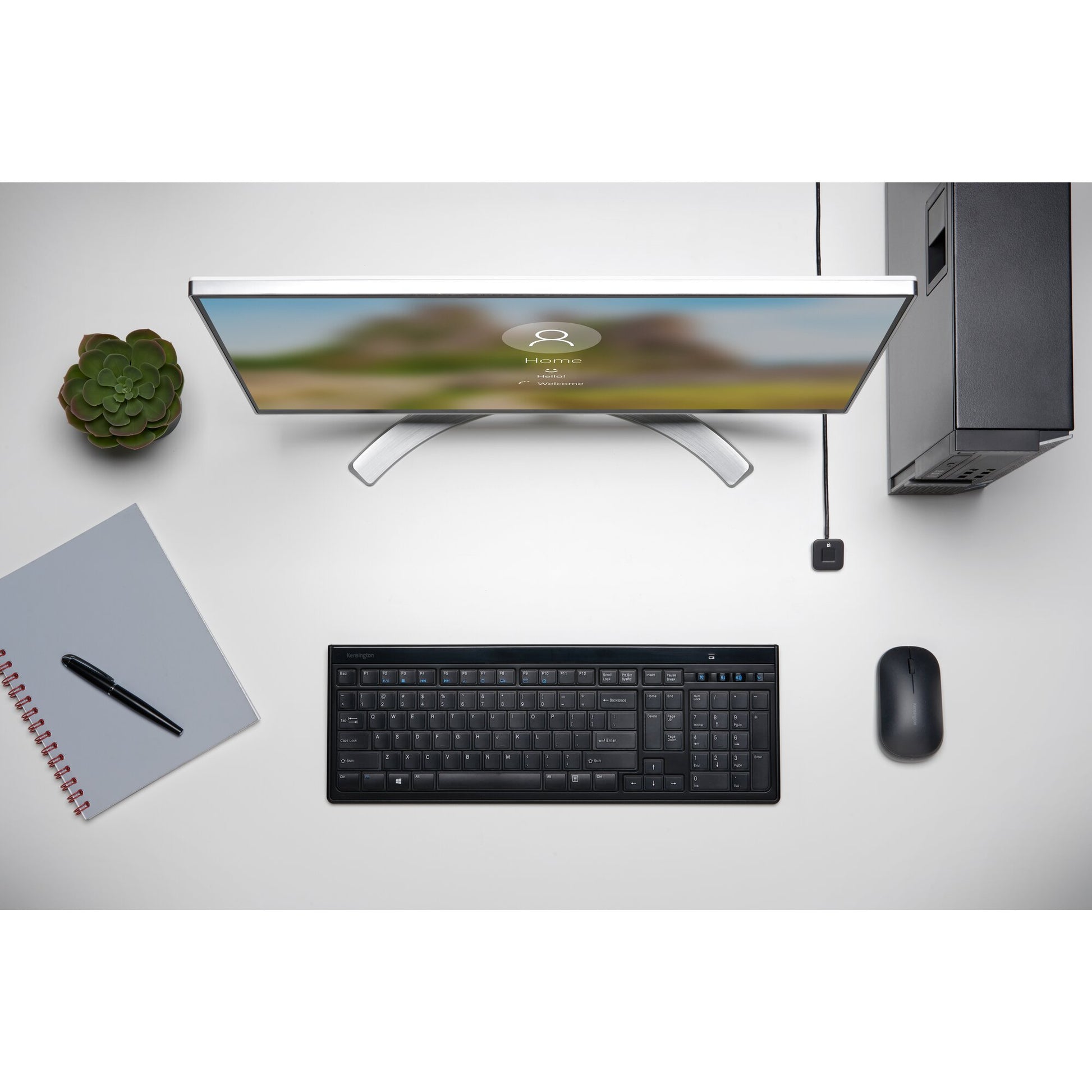 Kensington VeriMark Desktop 2.0 – Fingerabdrucksensor (USB) – für Windows (Windows Hello & Windows Hello for Business)