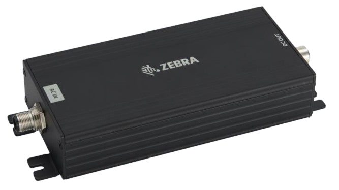 Zebra AC/DC-Netzteil 90 W – 24 V/3,75 A, IP67 – für Zebra FXR90 – schwarz