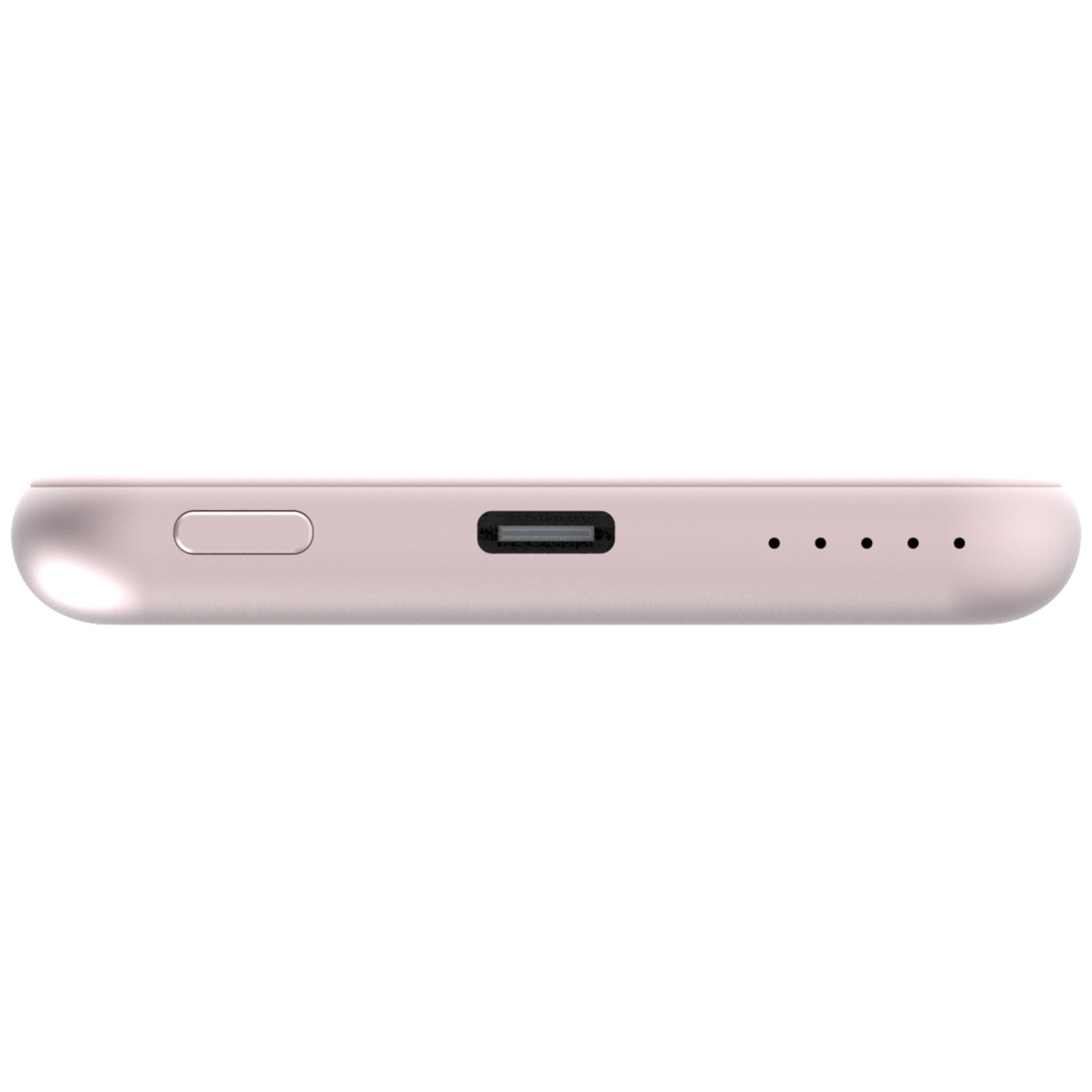 Verbatim Charge 'n' Go Magnetische MagSafe Powerbank 5'000 mAh – 20 W PD, Kabellos 15 W, 1× USB-C, pink