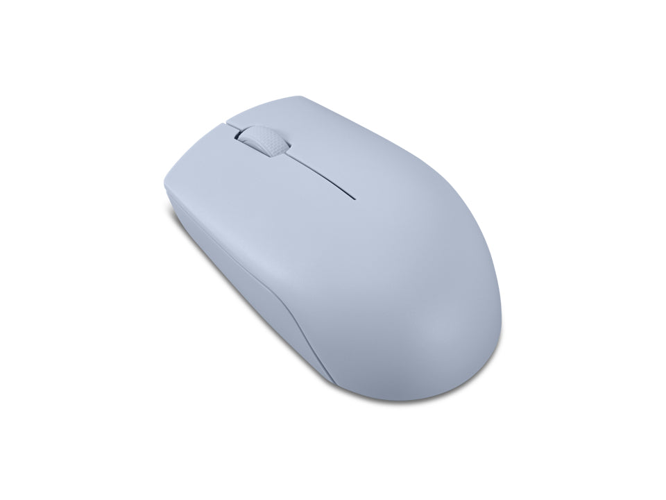 Lenovo 300 Wireless Compact – Maus – Kabellos (2,4 GHz), beidhändig, Blau