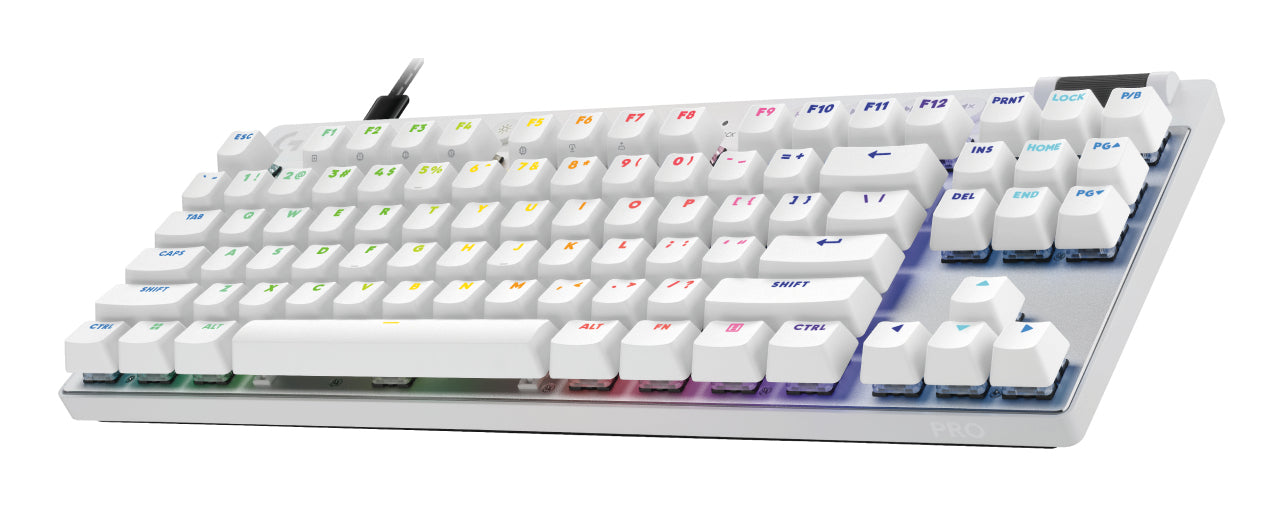 Logitech G PRO X TKL RAPID – Gaming-Tastatur TKL – Mechanisch, Beleuchtet – Kabelgebunden, USB-A – QWERTZ (CH)