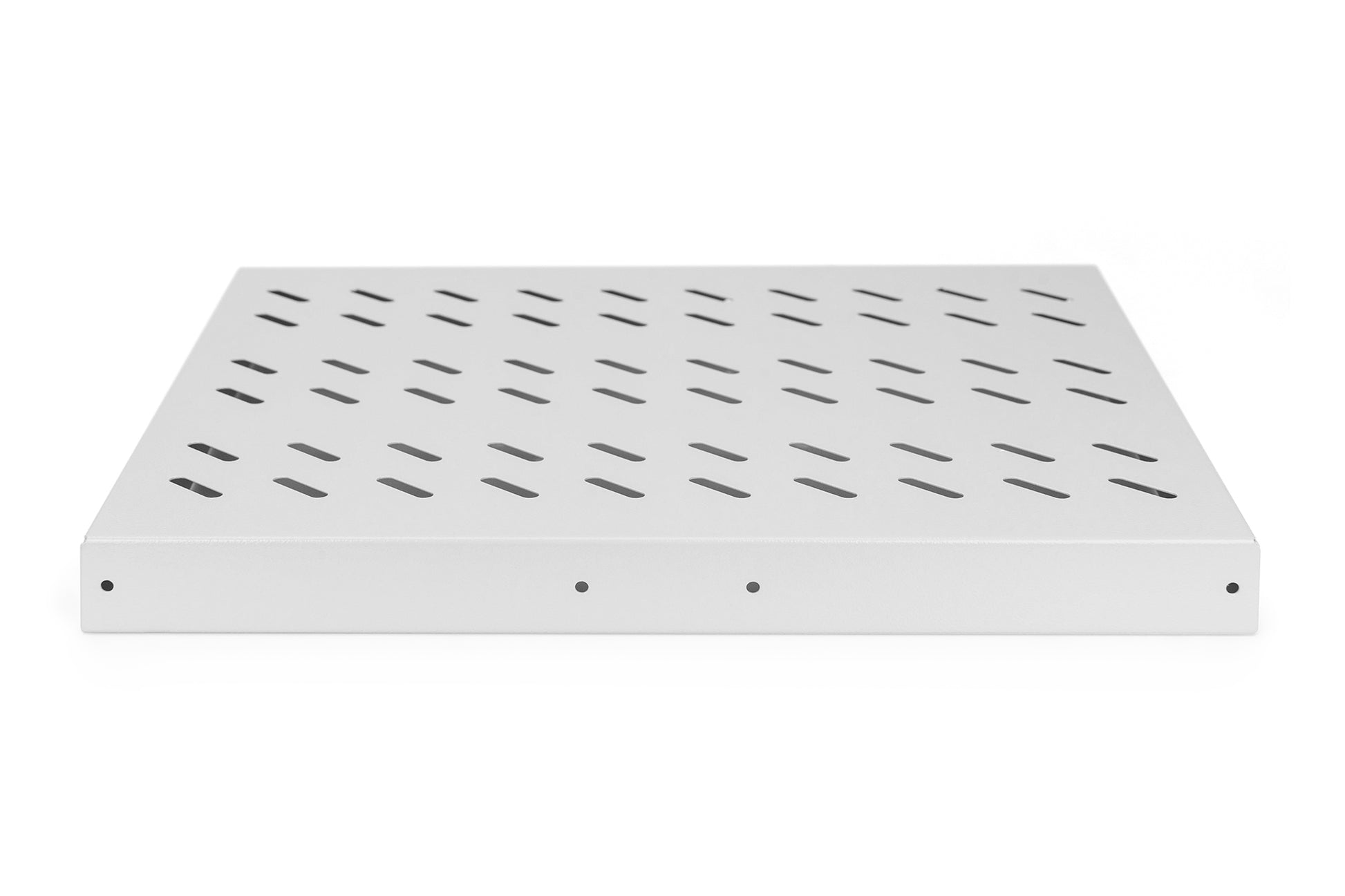 Digitus 19" Fachboden – 1U, ausziehbar, 465×345×30 mm, Tragkraft 25 kg, grau