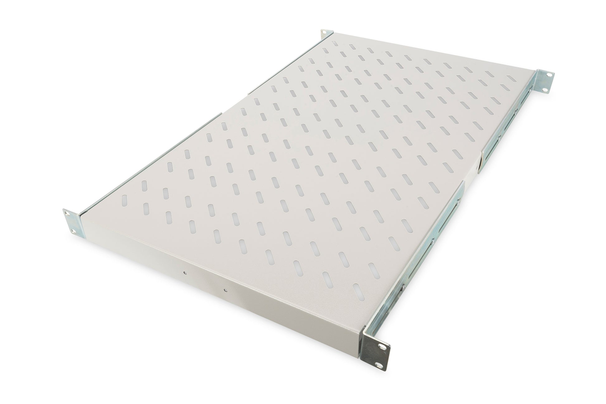 Digitus Fachboden – 19", 1U, 720 mm, 100 kg, Lichtgrau (RAL 7035)