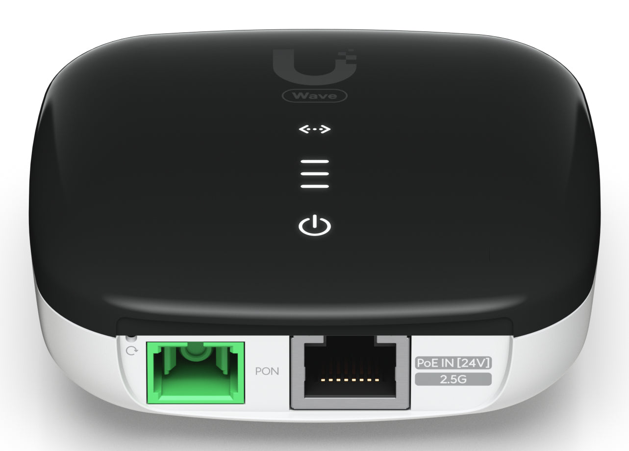 Ubiquiti GPON-ONT – 2,488 Gbit/s, 1× 2,5G RJ-45, 1× SC/APC, PoE, bis 20 km